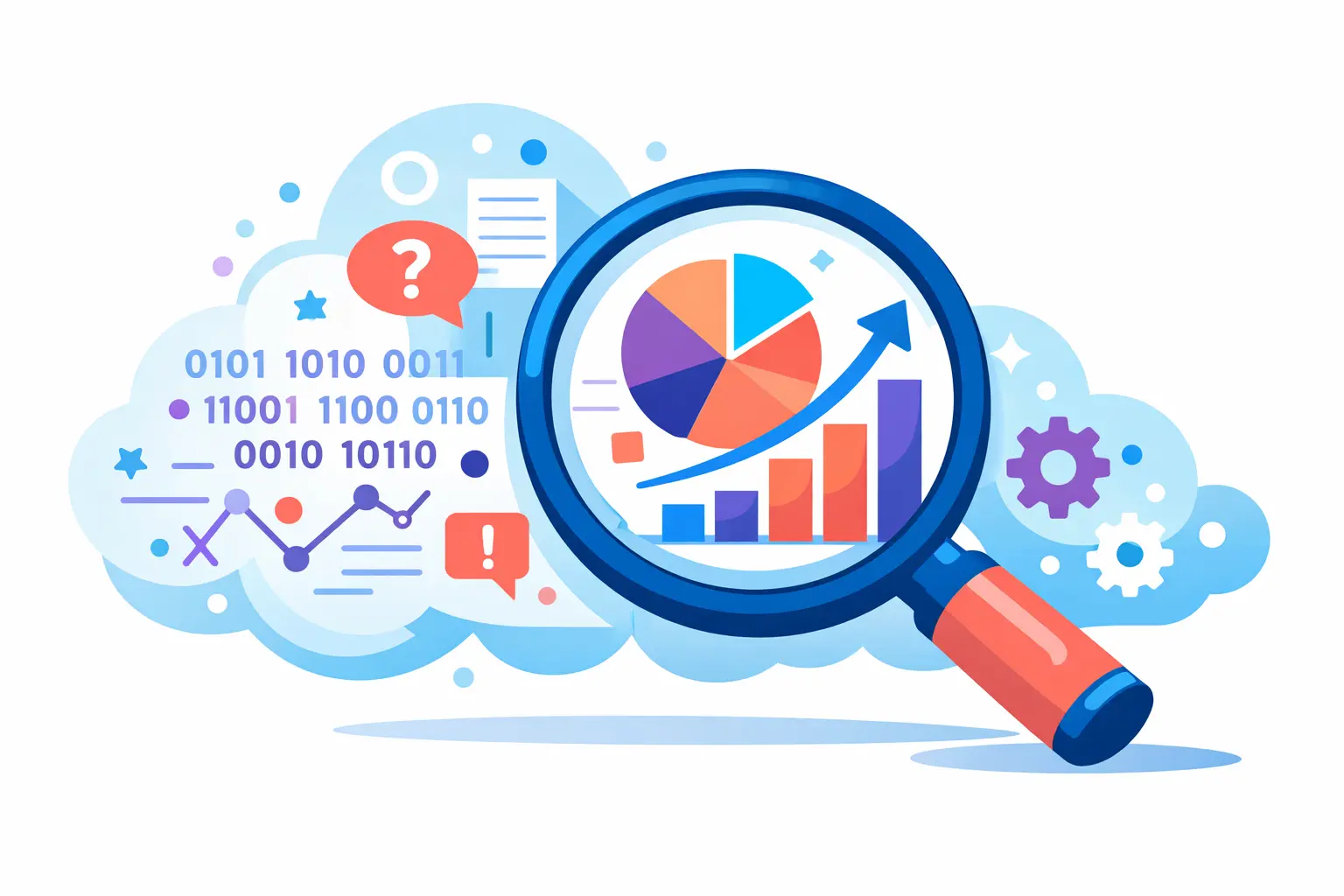 Dashboard showing AI-driven market research analytics and consumer sentiment trends